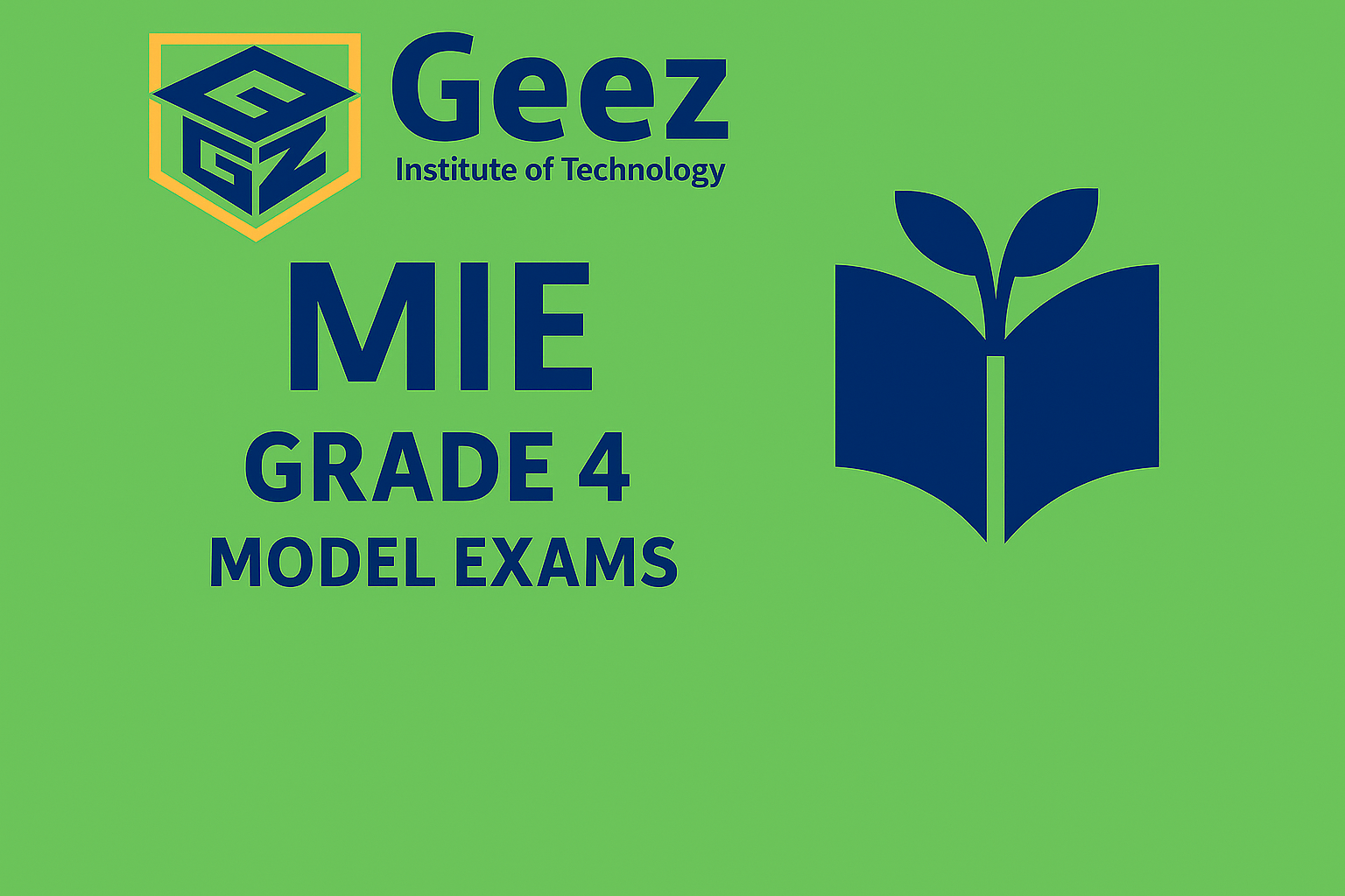 Mathematics In English Grade 4 Model Exams